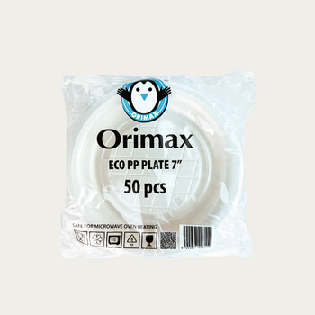 Orimax Eco PP Round Plate - 7"